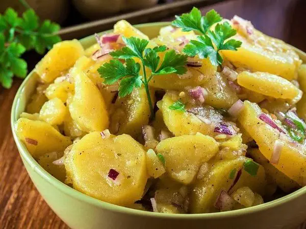 Kartoffelsalat (salada de batata)