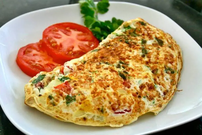 Omelete de Legumes