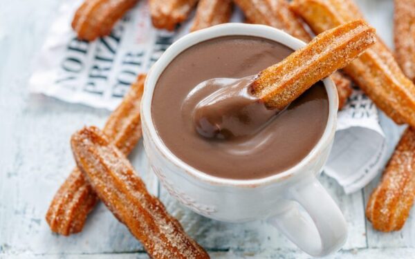 Churros con Chocolate