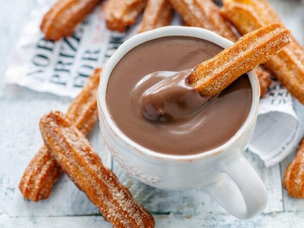 Churros con Chocolate