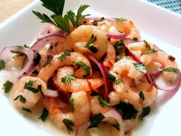 Ceviche de Camarão