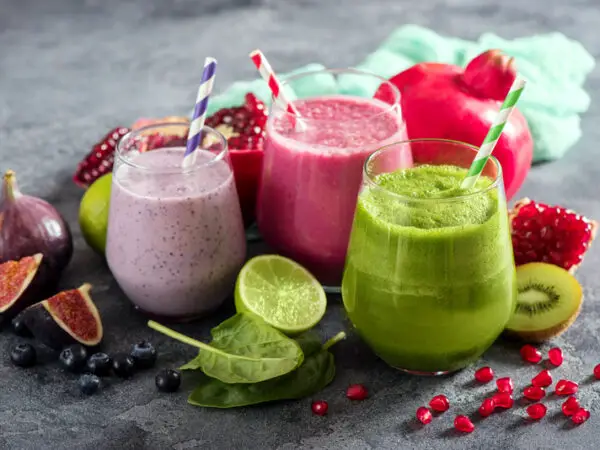 Smoothie de Frutas com Iogurte