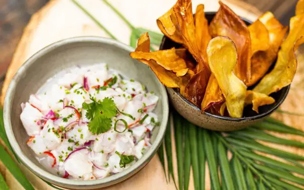 Ceviche de Peixe Branco