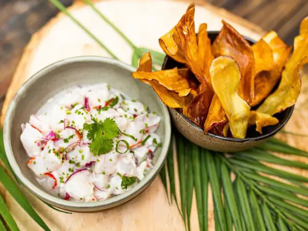 Ceviche de Peixe Branco