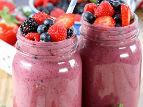 Smoothie de Frutas Vermelhas